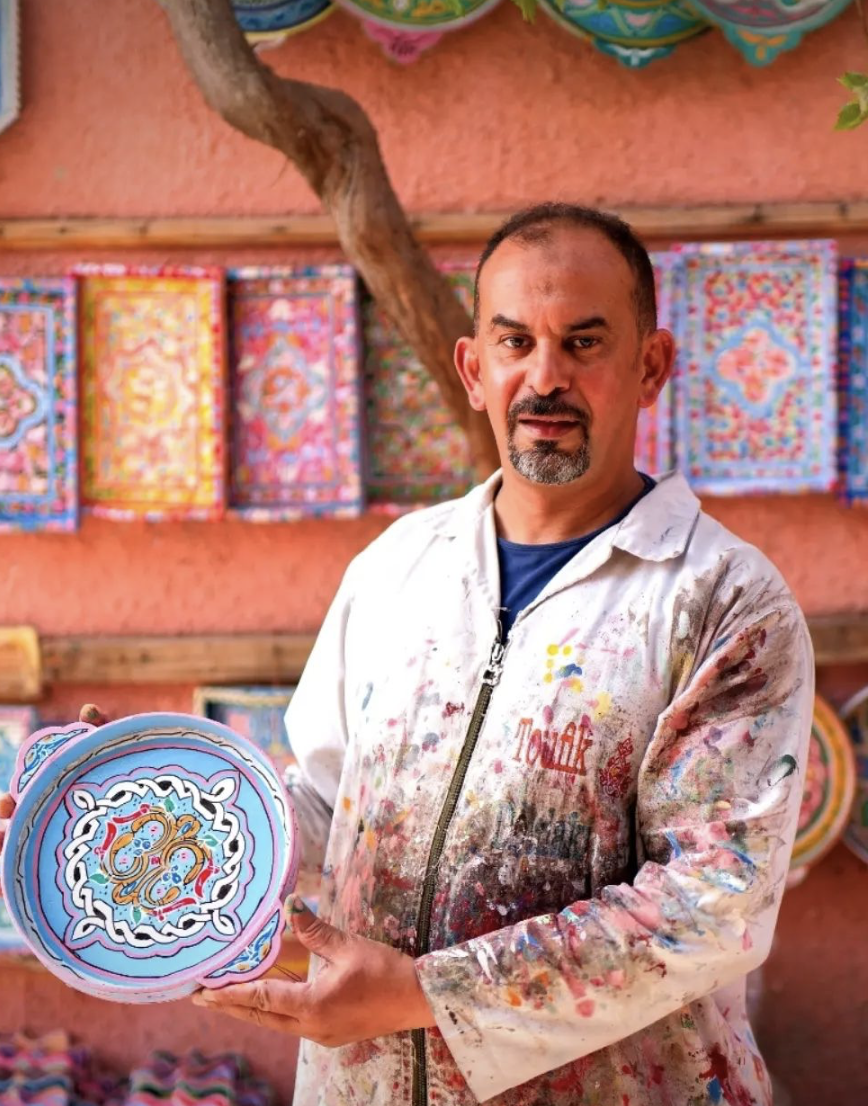 Painting workshop Marrakech food stories morocco